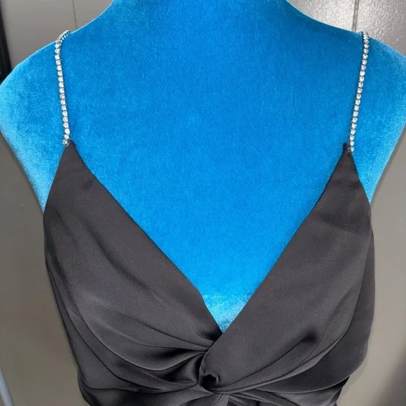 DO+BE Black Sleeveless Halter Mini Dress - Picture 10 of 16